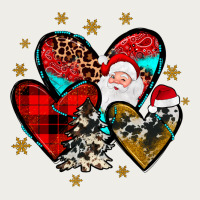 Heart  Wood Slice Ornament Zipper Hoodie | Teevron