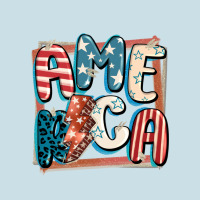 America With Lightning Bolt 4th Of July Ladies Tee | Teevron