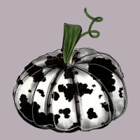 Watercolor Cowhide Halloween Pumpkin Vintage Tee | Teevron