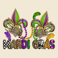Mardi Gras Skeleton Hands  Fleur De Lis Premium Tee | Teevron