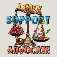 Love Support Advocate Heavy Core Tee | Teevron