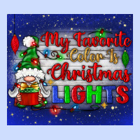 My Favorite Color Is Christmas Lights Urban Heavy Tee | Teevron