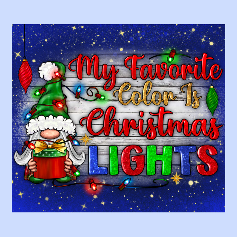 My Favorite Color Is Christmas Lights Urban Heavy Tee by BundleAndBundleShop | Teevron