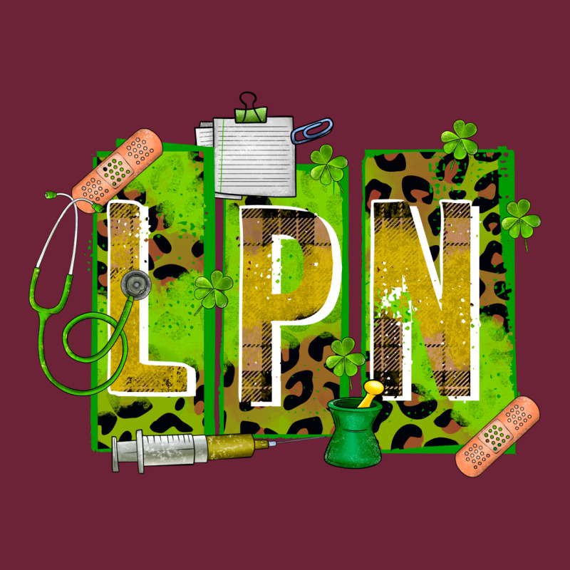 St. Patricks Day Lpn Long Sleeve Tee by CowhideDigitalArt | Teevron