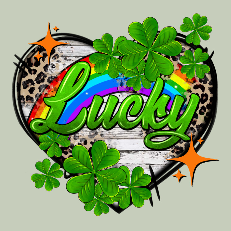 Lucky Heart St. Patricks Day Ladies Tee by FaDigitalArtStudio | Teevron