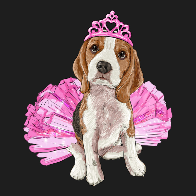 Balerina Beagle With Tutu Heavyweight Hoodie by RanaPortraitStore | Teevron