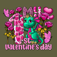 My First Valentine's Day Dragon Vintage Tee | Teevron