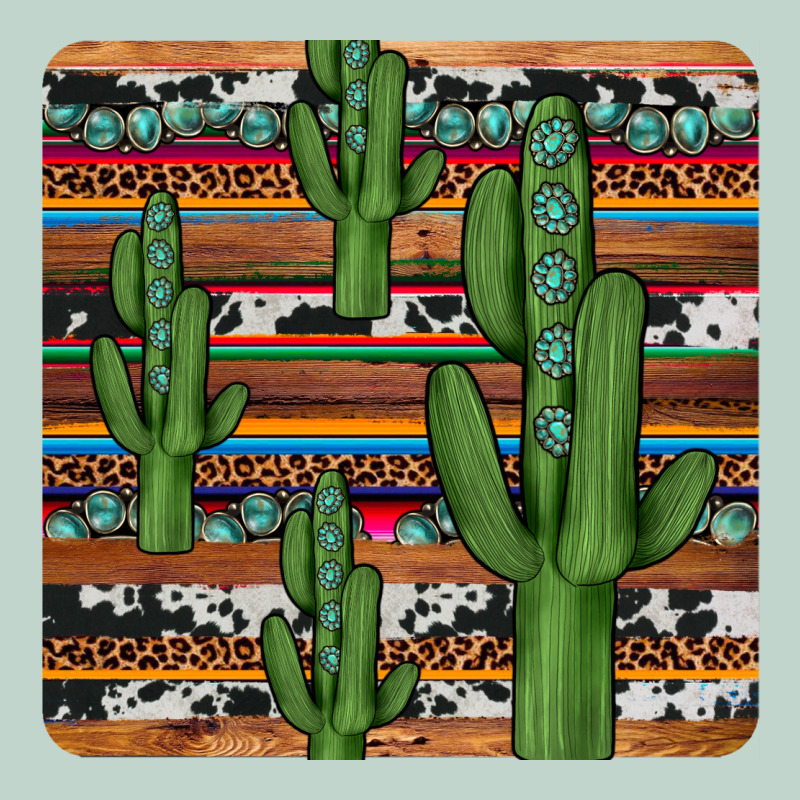 Cactus Gemstone Coaster Zipper Hoodie by JahusDesignShop | Teevron