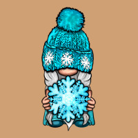 Winter Gnome With Snowflake Vintage Tee | Teevron