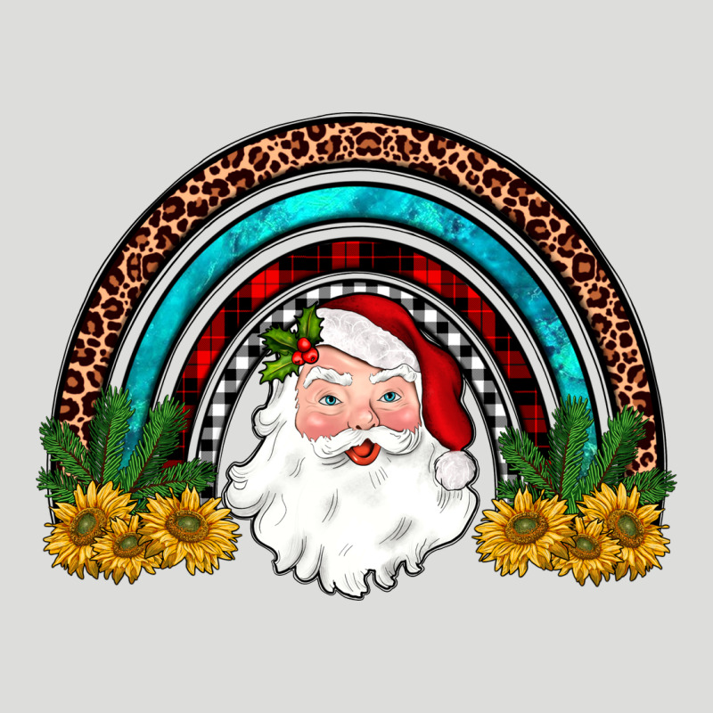 Santa Rainbow Zipper Hoodie by JahusDesignShop | Teevron