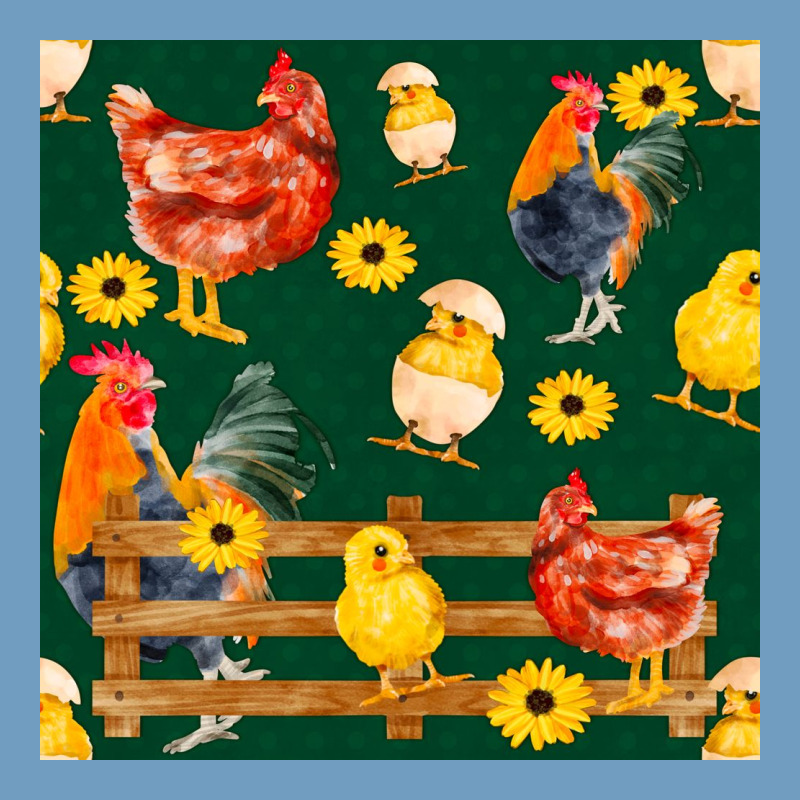 Farm Life Seamless Pattern Urban Heavy Tee by FaDigitalArtStudio | Teevron