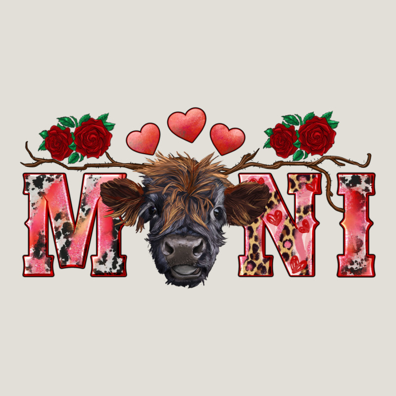 Valentine's Day Mini Black Highland Calf Heavy Core Tee by RanaPortraitStore | Teevron