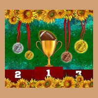 American Football Trophy Cup And Medal Tumbler Vintage Tee | Teevron