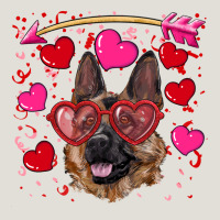Valentine's German Shepherd Heavy Core Tee | Teevron