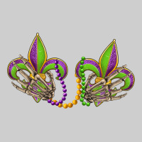 Skeleton Hands Mardi Gras Premium Tee | Teevron