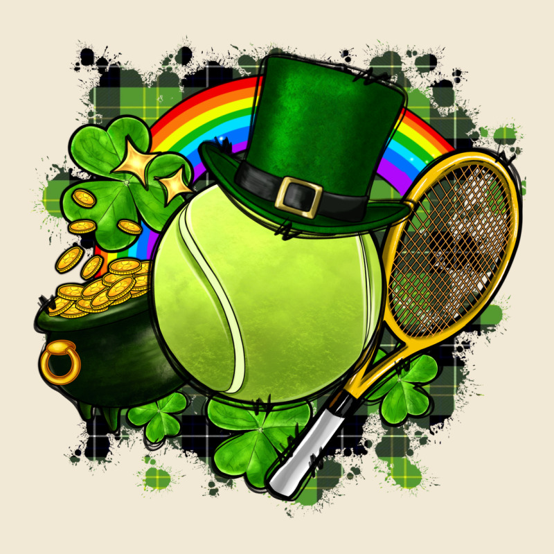 St. Patrick's Day Tennis Ladies Tee by FaDigitalArtStudio | Teevron
