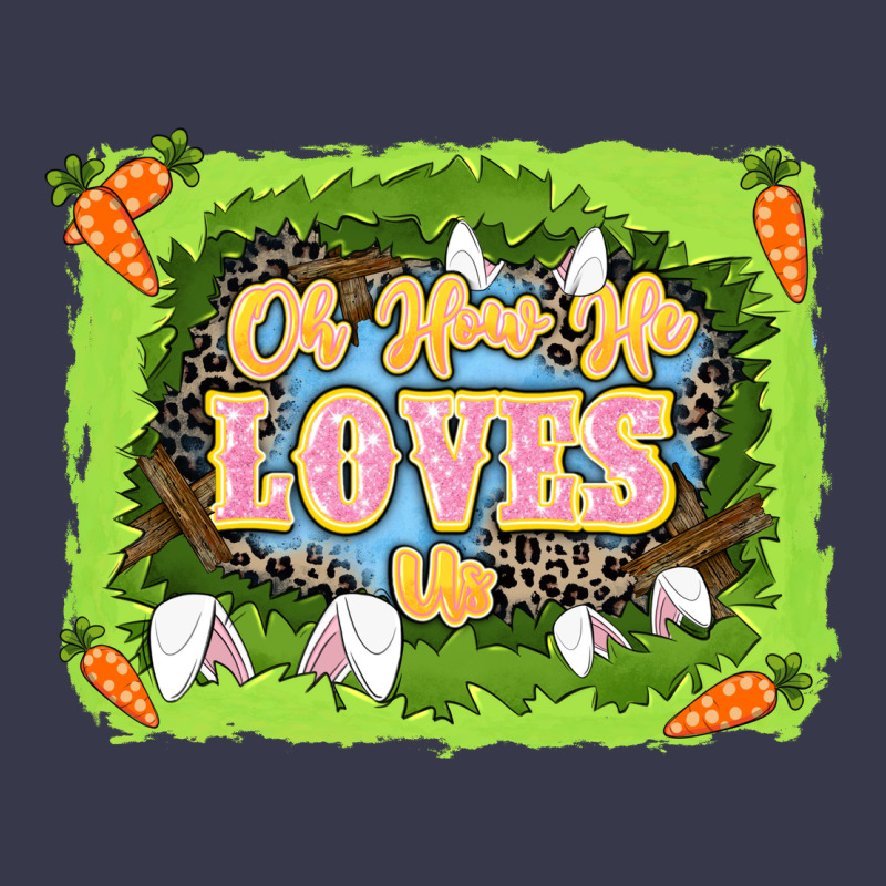Oh How He Loves Us Easter Day Long Sleeve Tee by LillyAllenDesigns | Teevron