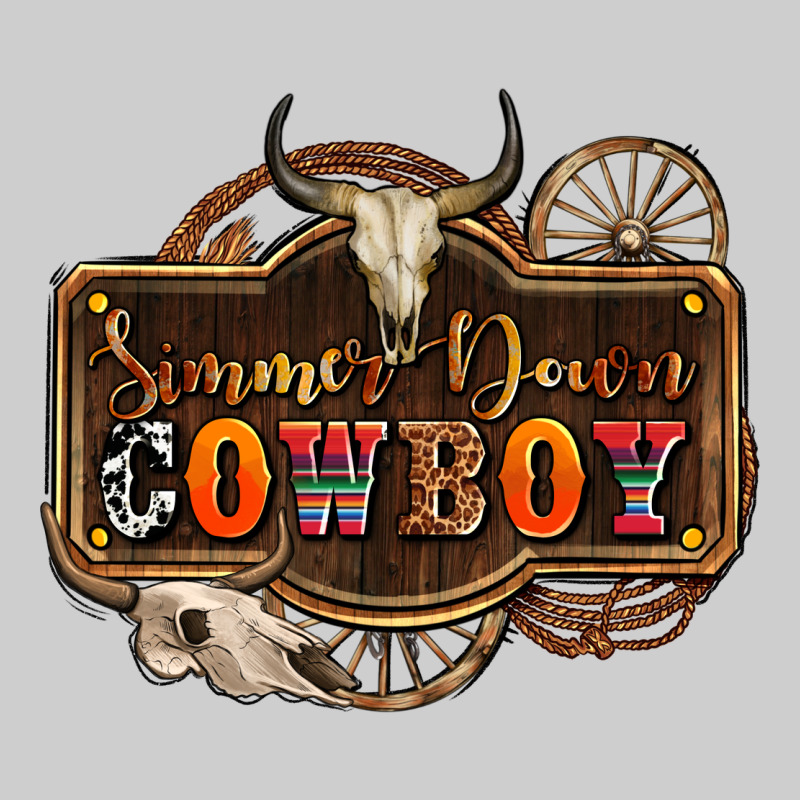 Simmer Down Cowboy Olivia Premium Tee by OliviaCreatesArt | Teevron