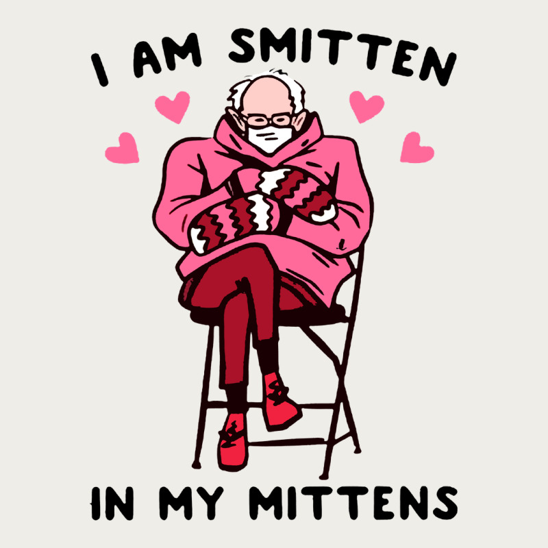 Funny I Am Smitten In My Mittens Bernie Zipper Hoodie by artisFamous | Teevron