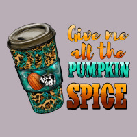 Watercolor Give Me All The Pumpkin Spice Vintage Tee | Teevron