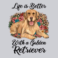 Life Is Better With A Golden Retriever Heavyweight Sweatshirt | Teevron