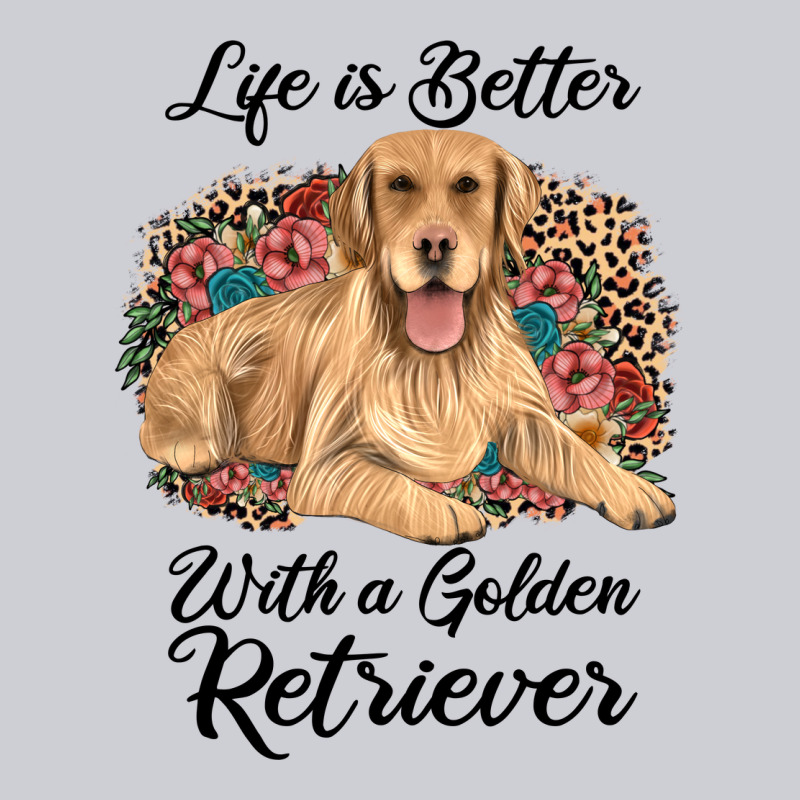 Life Is Better With A Golden Retriever Heavyweight Sweatshirt by JahusDesignShop | Teevron