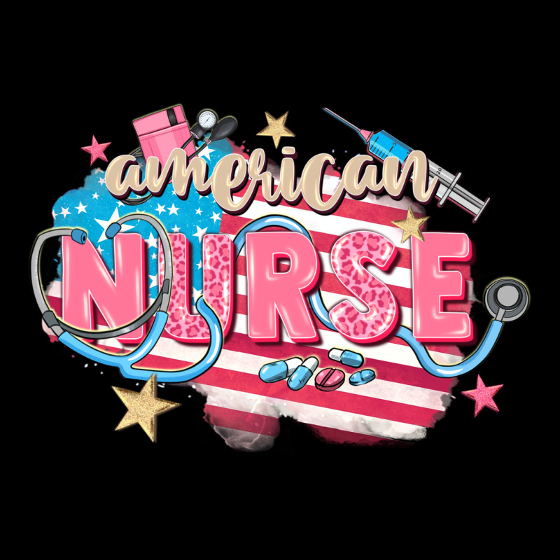 American Nurse Ladies Tee by FaDigitalArtStudio | Teevron