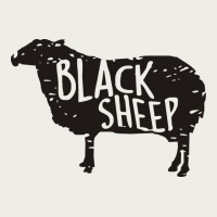 Black Sheep Silhouette Zipper Hoodie | Teevron