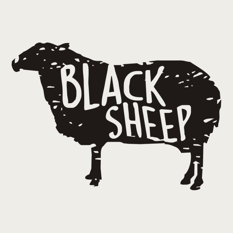 Black Sheep Silhouette Zipper Hoodie by artisFamous | Teevron