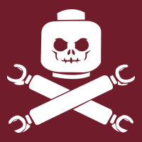 Block Face Pirate Zipper Hoodie | Teevron
