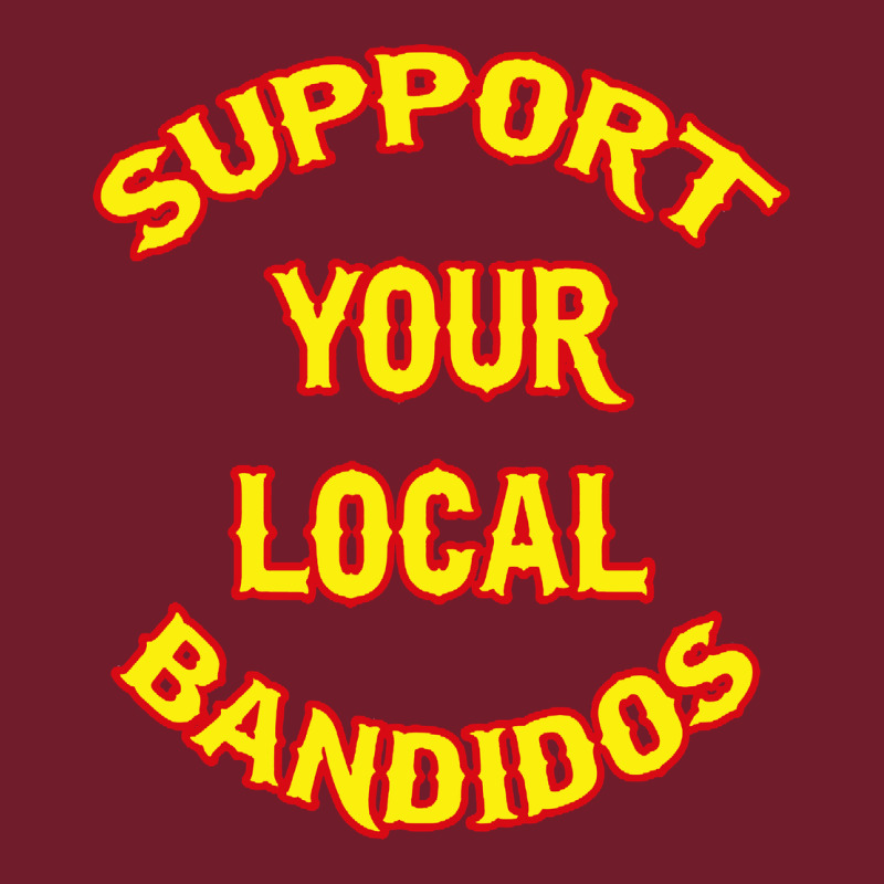Bandidos Support Your Local Texas Zipper Hoodie by artisFamous | Teevron