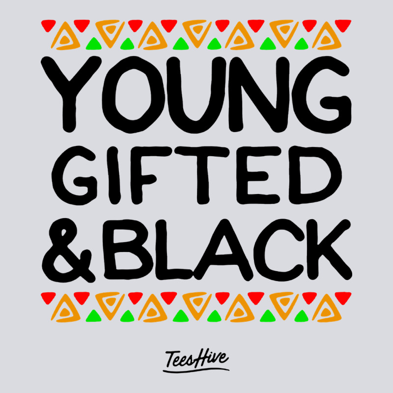 Young Gifted And Black African American Men Zipper Hoodie by artisFamous | Teevron