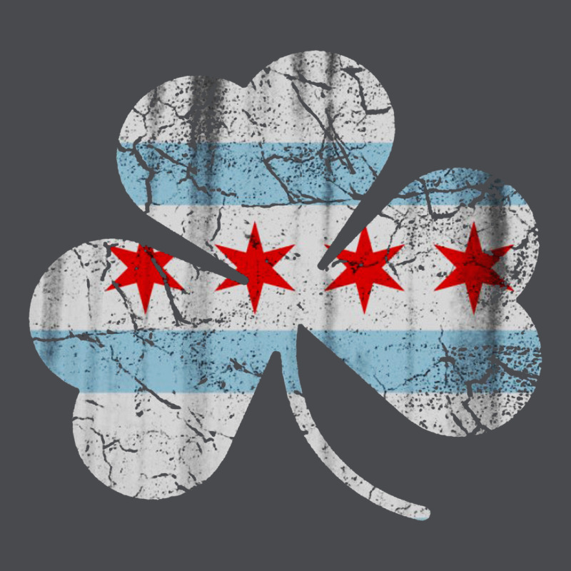 Irish Chicago Flag Shamrock Zipper Hoodie by artisFamous | Teevron