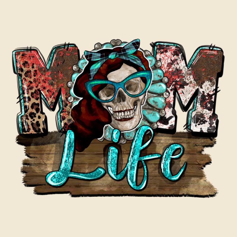 Mom Life Skull Mother's Day Ladies Tee by FaDigitalArtStudio | Teevron