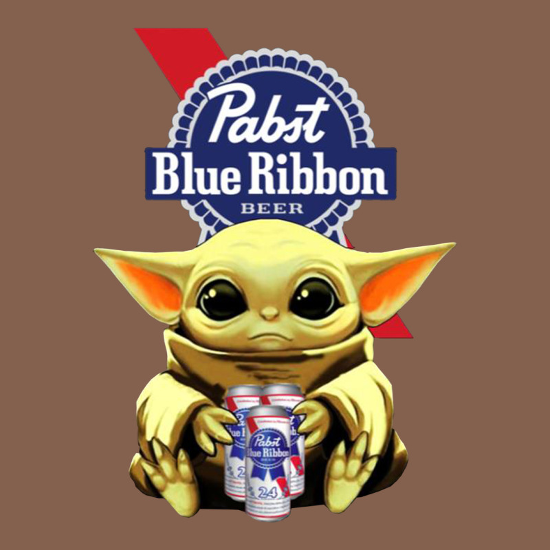 Baby Yoda Hugs Pabst Blue Ribbon Beer Zipper Hoodie by artisFamous | Teevron