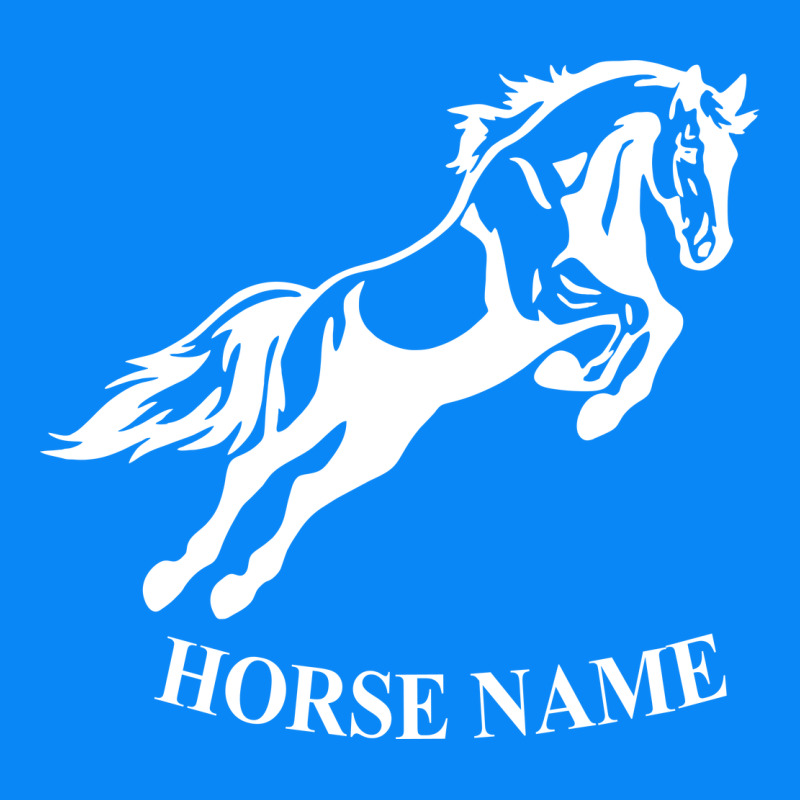Personalised Horse Printed Equestrian Riding Cob Jumping Rider Horse Zipper Hoodie by artisFamous | Teevron