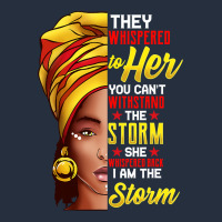Black History Month Shirt African Woman Afro I Am The Storm T Shirt Zipper Hoodie | Teevron