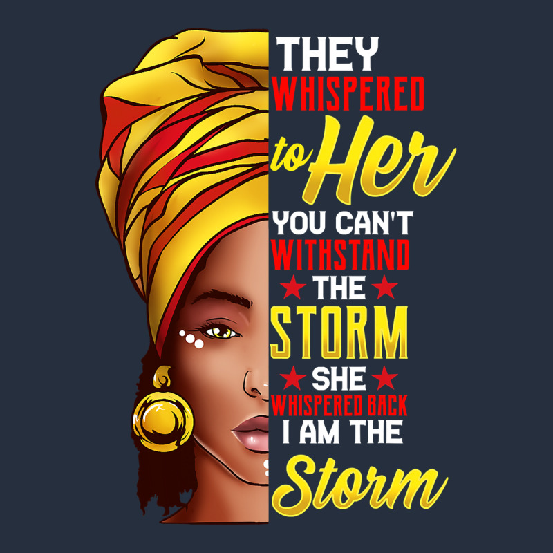 Black History Month Shirt African Woman Afro I Am The Storm T Shirt Zipper Hoodie by artisFamous | Teevron