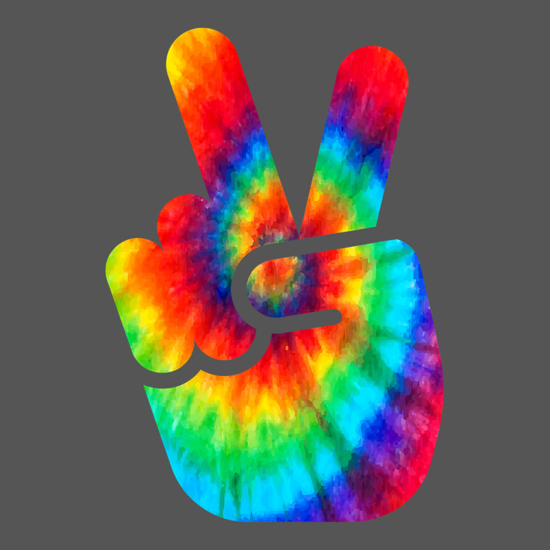 Cool Peace Hand Tie Dye T Shirt For Boys And Girls Zipper Hoodie by artisFamous | Teevron
