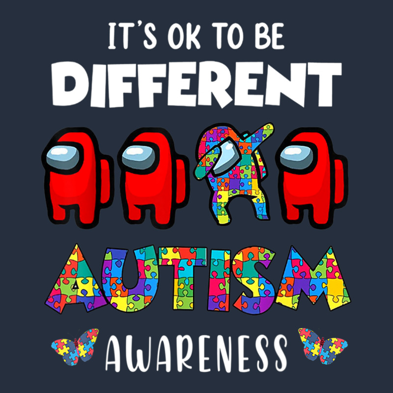 A.mong Us It's O.kay To Be Different Autism Awareness T Shirt Zipper Hoodie by artisFamous | Teevron