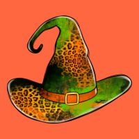 Leopard Witch Hat Premium Hoodie | Teevron