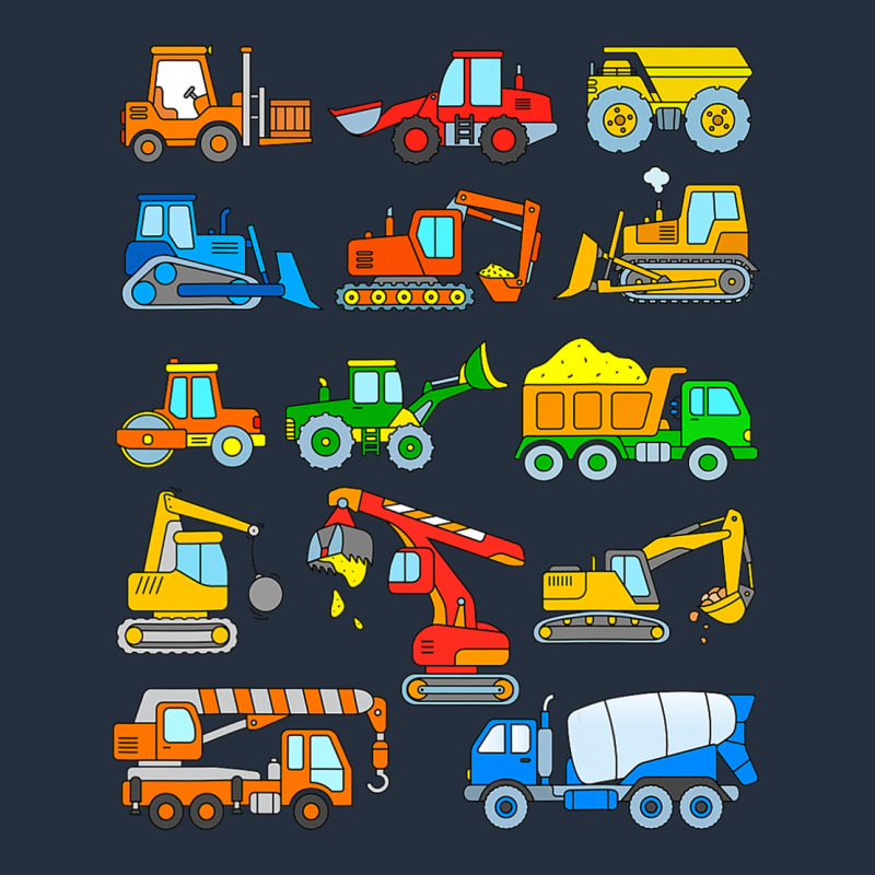 Construction Excavator Shirt For Boys Girls Men And Women T Shirt Zipper Hoodie by artisFamous | Teevron