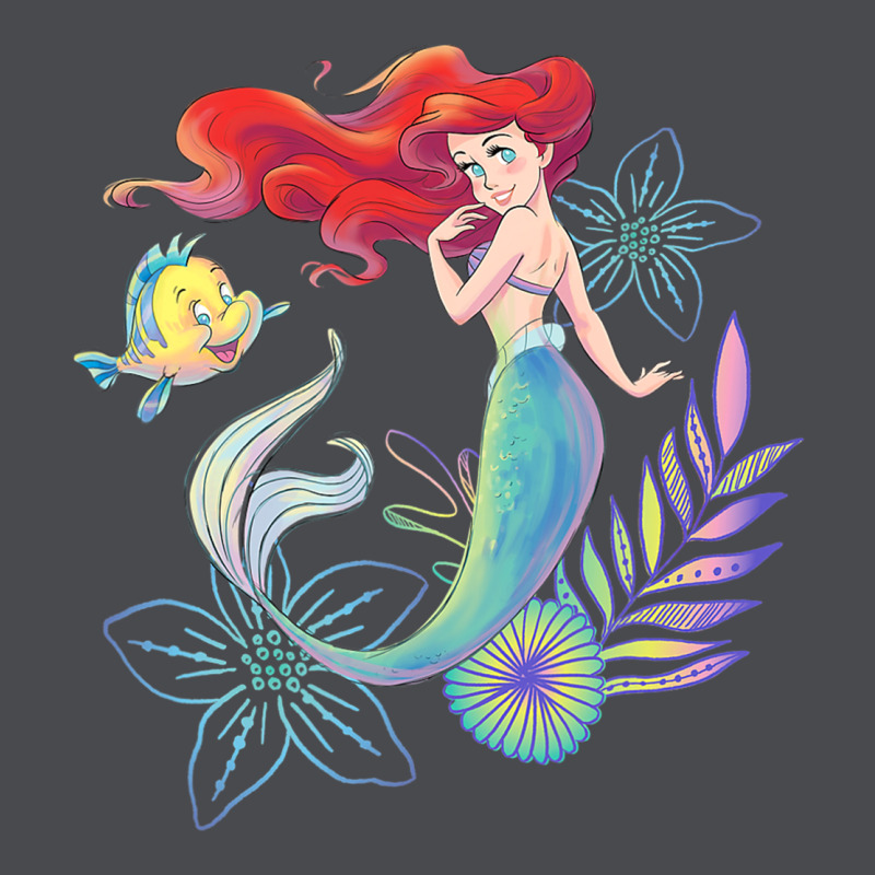 The Little Mermaid Ari  And Flounder Sea T Shirt Zipper Hoodie by artisFamous | Teevron