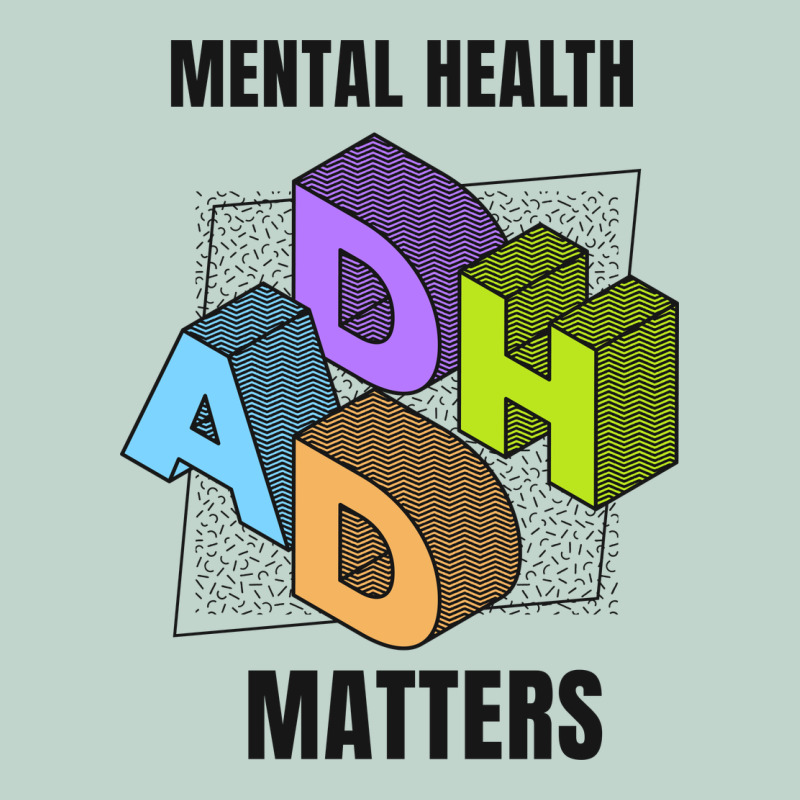 Adhd Mental Health Matters Zipper Hoodie by artisFamous | Teevron