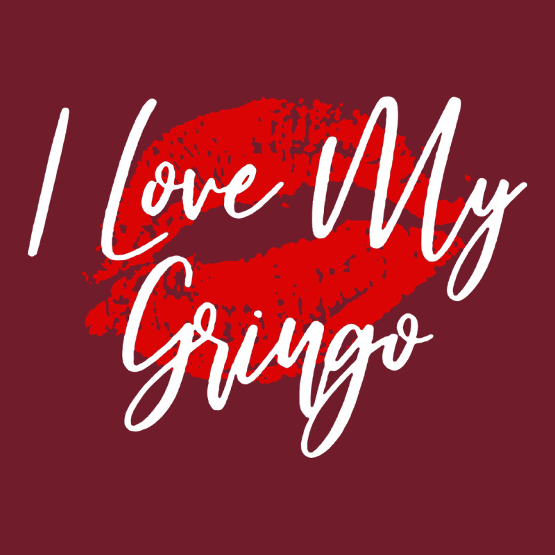 Kiss Lips I Love My Gringo Wife Girlfriend Premium Zipper Hoodie by artisFamous | Teevron