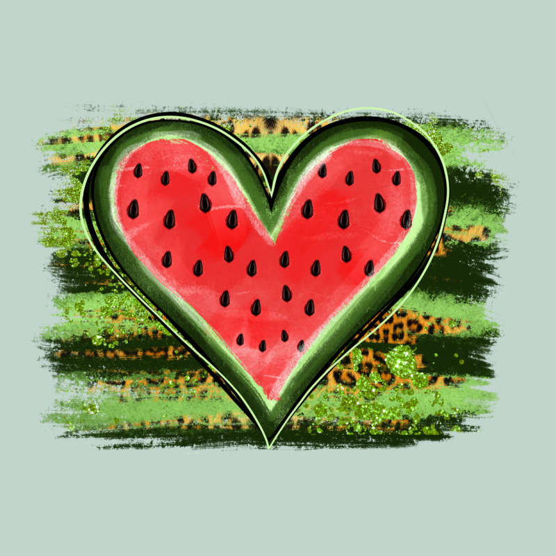 Watermelon Heart Zipper Hoodie by artisFamous | Teevron