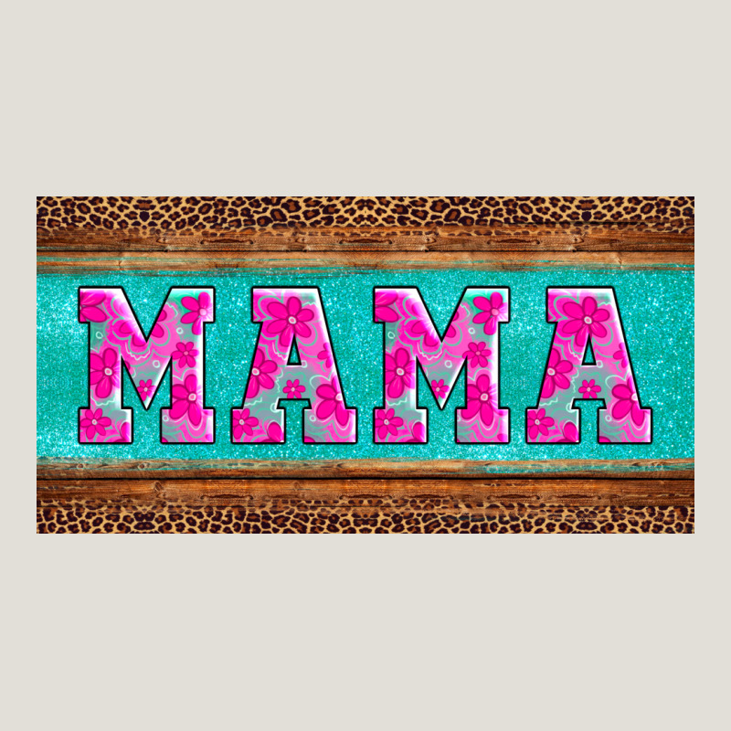 Floral Mama Mother's Day License Plate Heavy Core Tee by Jasminsmagicworld | Teevron