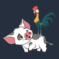 Hei Hei Rooster And Pig Funny Cartoon Zipper Hoodie | Teevron