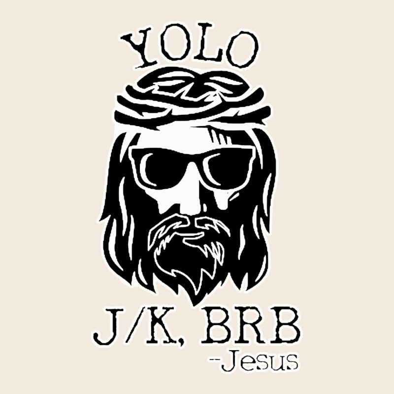 Funny Jesus Easter Yolo Jk Brb Zipper Hoodie by artisFamous | Teevron