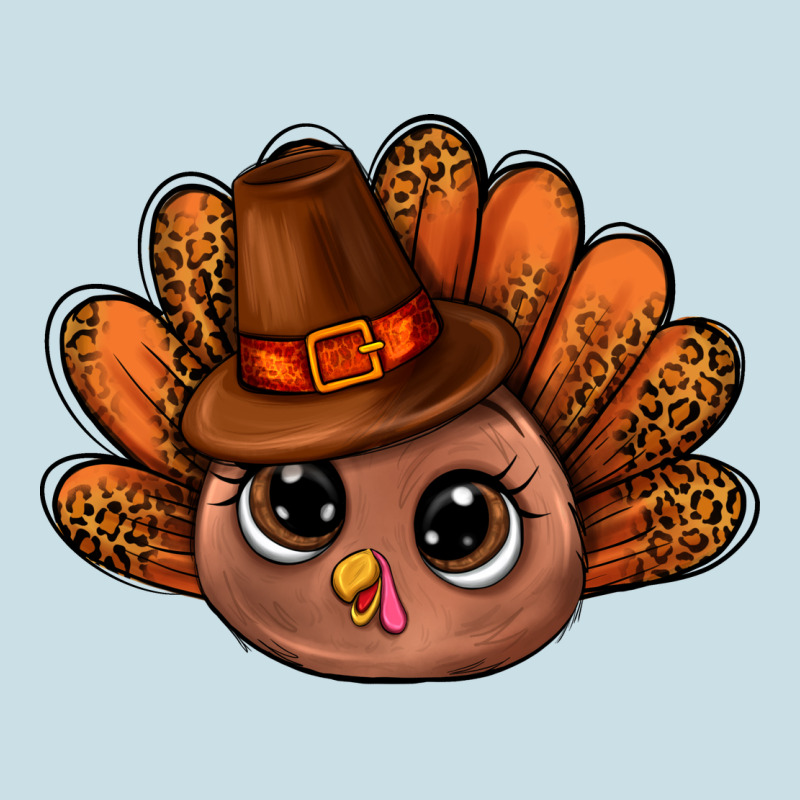 Turkey And Leopard Pattern And Thanksgiving Hat Bbs Ladies Tee by BundleAndBundleShop | Teevron